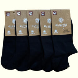 aura. via Női Bokazokni Fekete - 5 Pár (NDX3380)