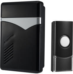 Anco 411-108 Vezeték nélküli csengő, 80m, fekete (411-108)