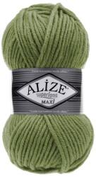  Superlana Maxi 620 - oliva (vastag puha téli, nem szúrós fonal) (7575)