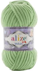 alize Velluto 103 - halvány zöld (zsenília fonal, 100g, 68m) (6897)
