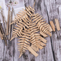 Valex Decor Perzsa leveles ág, 89cm magas - Arany (AF189-01)