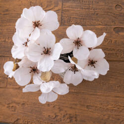 Valex Decor Magnólia csokor, 44cm magas - Fehér (AF176-05)