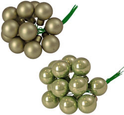 Valex Decor Üveggömb pick, 2cm-es, 12 köteges mix doboz - Rozmaring (GP-MX71)