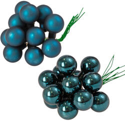 Valex Decor Üveggömb pick, 2cm-es, 12 köteges mix doboz - Kék (GP-MX68)