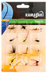 Kamasaki Set 12 muste Kamasaki, Trout 1 (84309010)