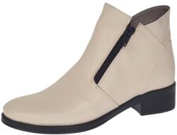 Ciucaleti g Ghete dama casual din piele naturala Bej Box NA316BB, marimea 40