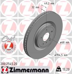 ZIMMERMANN Disc frana ZIMMERMANN COAT Z 200.2545. 20 (200.2545.20)