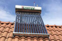 1Energy Kit Panou solar apa calda INOX nepresurizat 1ENERGY 120 litri - cu automatizare