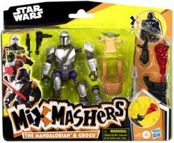 Hasbro Star Wars Mix Mashers Deluxe Set Figurina Mandalorian And Grogu 12cm si Accesorii (F9481_G0300) Figurina