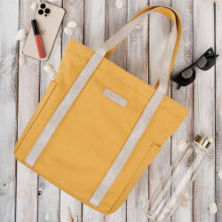 Paolo Peruzzi női shopper válltáska | sárga