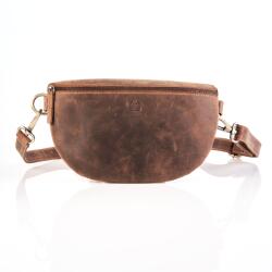 Paolo Peruzzi Bőr deréktáska Vintage | barna