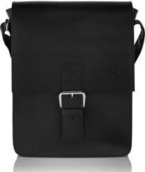 Paolo Peruzzi Bőr férfi válltáska | fekete - top-brands - 29 875 Ft