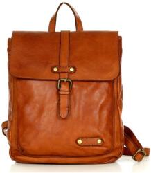 Marco Mazzini Handmade MARCO MAZZINI Női bőr hátizsák handmade | barna teve