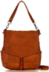 Marco Mazzini Handmade MARCO MAZZINI Női bőr válltáska | teve