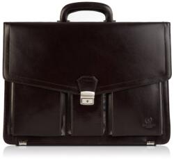 Paolo Peruzzi Férfi bőr aktatáska | Barna
