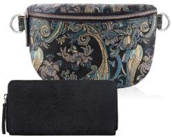 Paolo Peruzzi Női szett vese + pénztárca ZUP-62 | fekete