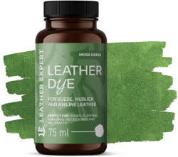 Leather Expert bőrfesték velúr, nubuk és anilin bőrhöz 75 ml | zöld