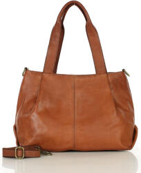 Marco Mazzini Bőr válltáska | teveszín