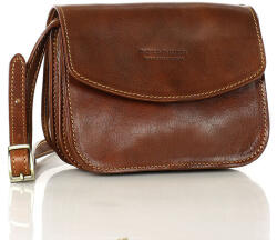 MAZZINI MARCO MAZZINI Bőr válltáska Toscana | barna