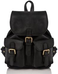 Paolo Peruzzi Női bőr hátizsák | fekete - top-brands - 38 158 Ft