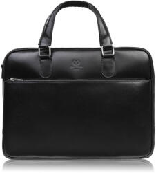 Paolo Peruzzi Férfi Bőr Irattartó Táska | Fekete