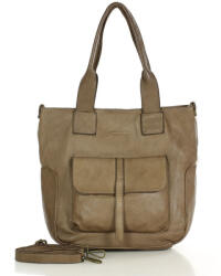 Marco Mazzini Urban bőr kézitáska | bézs