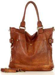 Marco Mazzini Handmade MARCO MAZZINI Női bőr shopper táska Vintage | barna