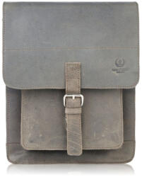 Paolo Peruzzi Férfi Vintage bőr válltáska T-91-GRE | szürke
