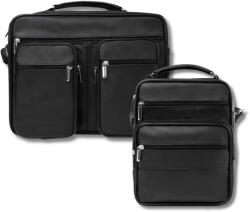 ABRUZZO Torba męska na ramię ABR-20 saszetka męska skórzana ABR-18 zestaw prezentowy Abruzzo ZUP-127