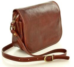  Marco Mazzini Alabama Classico női bőr crossbody táska | Barna