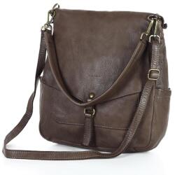 Marco Mazzini Handmade MARCO MAZZINI Női bőr válltáska | barna kávé