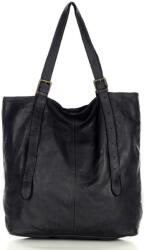 Marco Mazzini Handmade MARCO MAZZINI Bőr shopper kézitáska | fekete - top-brands - 61 053 Ft