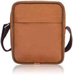 ABRUZZO férfi bőr válltáska | Konyakszínű