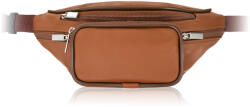 ABRUZZO Férfi Bőr Övtáska | Konyakszínű