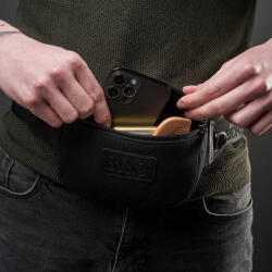 BRODRENE férfi ifjúsági övtáska | fekete