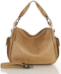 Marco Mazzini Handmade MARCO MAZZINI Luxus bőr kézitáska | bézs