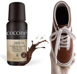 COCCINÉ COCCINE Folyékony festék velúr és nubuk cipőkhöz és kiegészítők felújításához 75 ml | sötétbarna