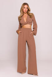 MOE Női nyári nadrág | csokoládé