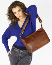 MAZZINI MARCO MAZZINI Luxus bőr kézitáska | barna