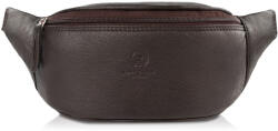 Paolo Peruzzi Férfi vintage bőr deréktáska T-89-BR | barna