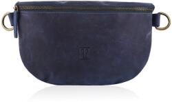 Paolo Peruzzi Bőr deréktáska VINTAGE | kék