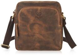 Paolo Peruzzi Bőr válltáska T-63-HBR | Barna