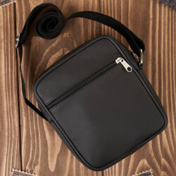 ABRUZZO Férfi bőr válltáska ABR-44 | fekete