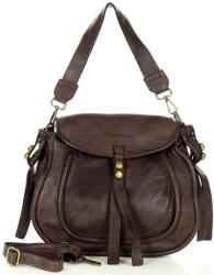 Marco Mazzini Handmade Marco Mazzini klasszikus bőr kézitáska | barna kávézó