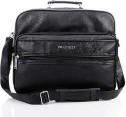 BAG STREET Férfi válltáska WORKER BAG | fekete