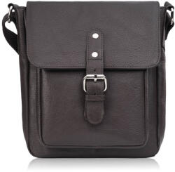 Paolo Peruzzi férfi retro bőr válltáska | barna