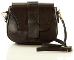  MAZZINI Bőr crossbody kézitáska VERONA | fekete