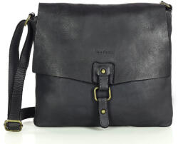 Marco Mazzini Handmade MARCO MAZZINI Bőr válltáska | fekete - top-brands - 43 490 Ft