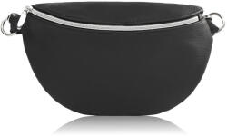 ABRUZZO Női bőr övtáska ABR-35 | fekete