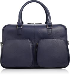 Paolo Peruzzi PAOLO PERZUZZI Nagy női bőrtáska IN-60-DB | sötétkék